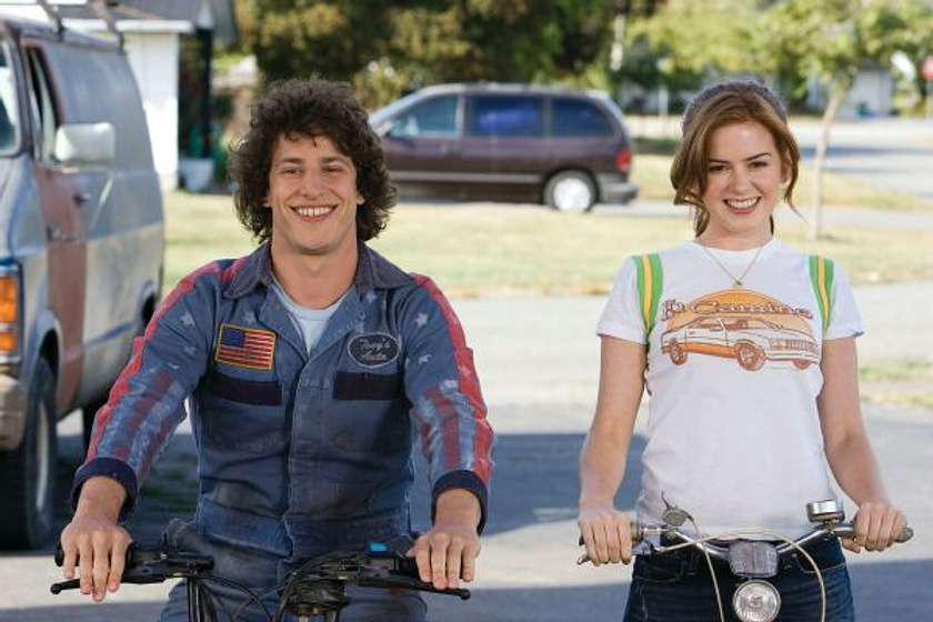Isla Fisher y Andy Samberg en Flipado sobre ruedas
