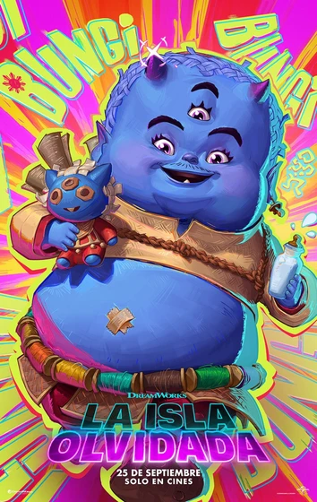 Imagen de La Isla Olvidada (Cartel personajes español)