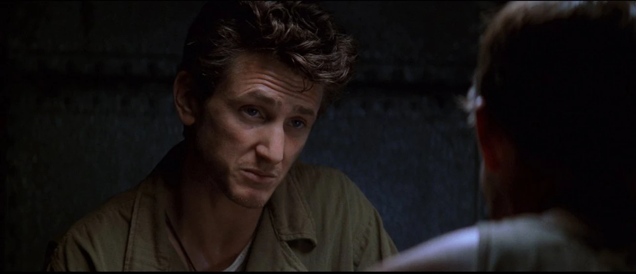 Sean Penn en La Delgada Línea Roja