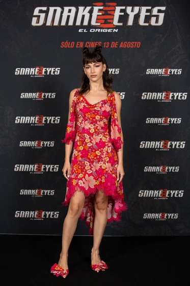 Úrsula Corberó en snake-eyes-el-origen (Photocall en Madrid. Julio 2021)