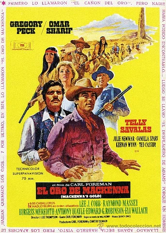 Poster de El Oro de MacKenna