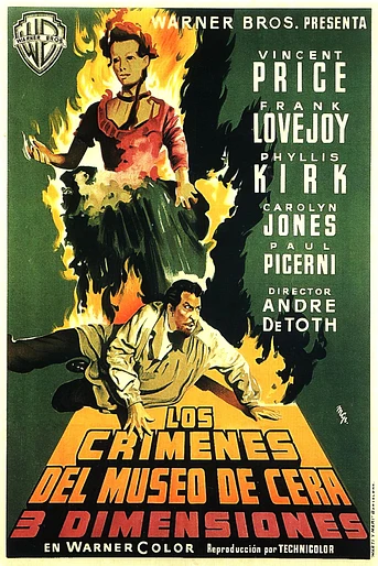 Poster de Los Crímenes del Museo de Cera