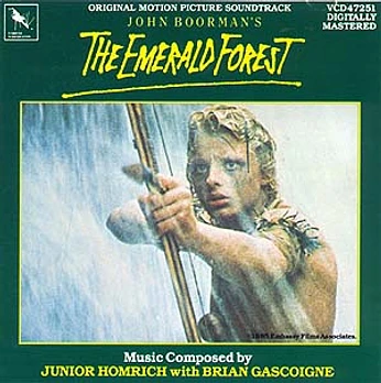 Carátula de la banda de sonido de La Selva Esmeralda
