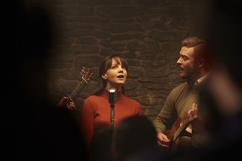 Justin Timberlake y Carey Mulligan en A Propósito de Llewyn Davis