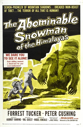 Poster de El Abominable Hombre de las Nieves