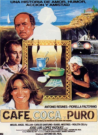 Poster de Café, Coca y Puro