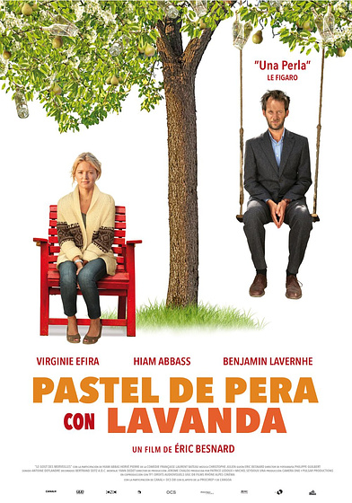 Imagen de Pastel de Pera con lavanda (Cartel español)