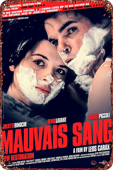 Imagen de Mala Sangre (Cartel francés)
