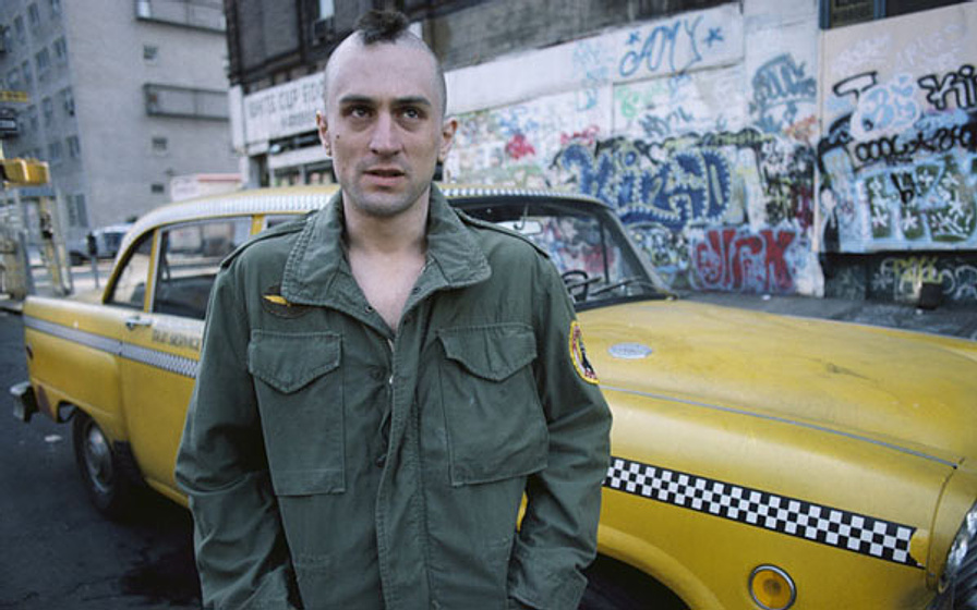Robert De Niro en Taxi Driver