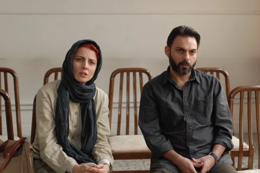 Peyman Moaadi y Leila Hatami en Nader y Simin, una separación