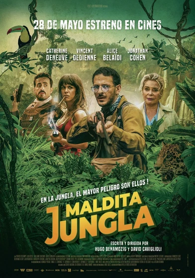 Imagen de maldita-jungla (Cartel español)