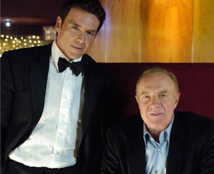 James Caan y Jason Gedrick en chica-lista