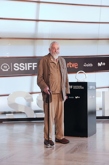 Mike Leigh en Mi Única Familia (Festival de San Sebastián. Septiembre 2024)