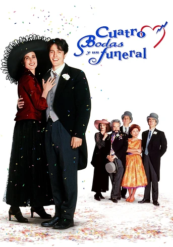 Poster de Cuatro Bodas y un Funeral