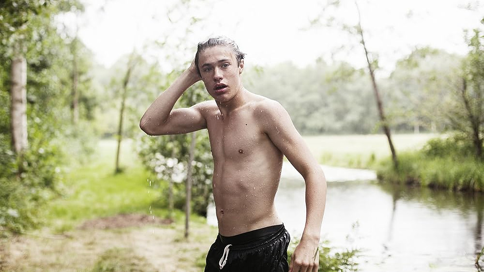 Gijs Blom en jongens-boys