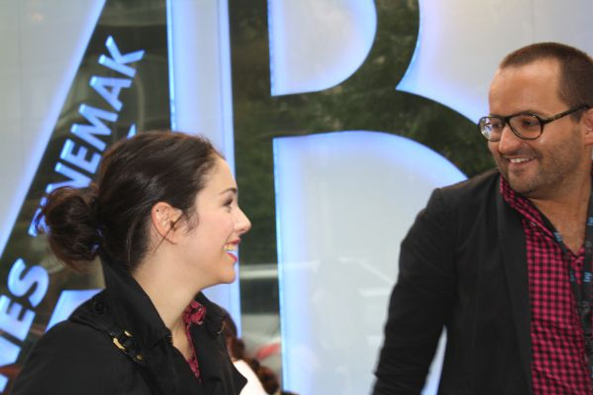 Blanca Suárez [II] y Fernando González Molina en Tonto quien lo lea (Coloquio Fuga de Cerebros)