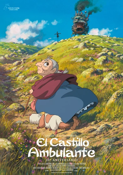 Imagen de el-castillo-ambulante (Cartel español 20 aniversario)