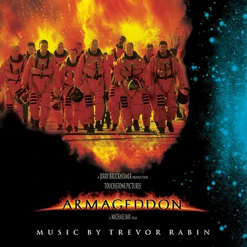 Carátula de la banda de sonido de Armageddon