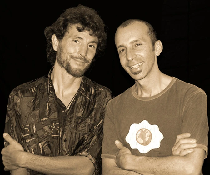 Lucho Iglesias y Alex Ruiz en utopia-2008