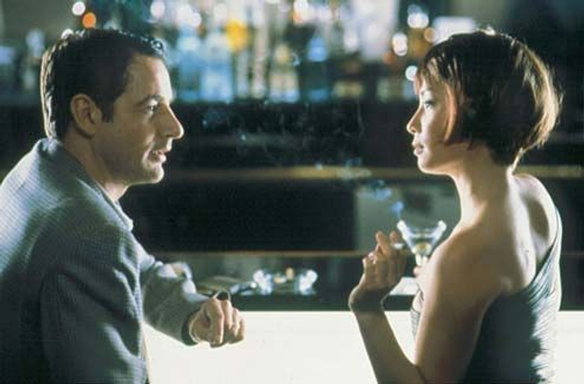 Lucy Liu y Jeremy Northam en Cypher