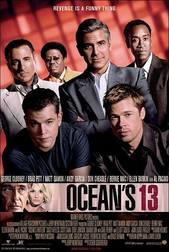 Poster de Ocean's Thirteen