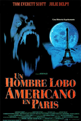 Poster de Un Hombre Lobo Americano en París