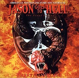 Carátula de la banda de sonido de Viernes 13, el final: Jason va al infierno