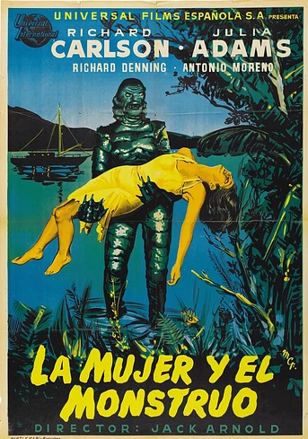 Poster de La Mujer y el Monstruo