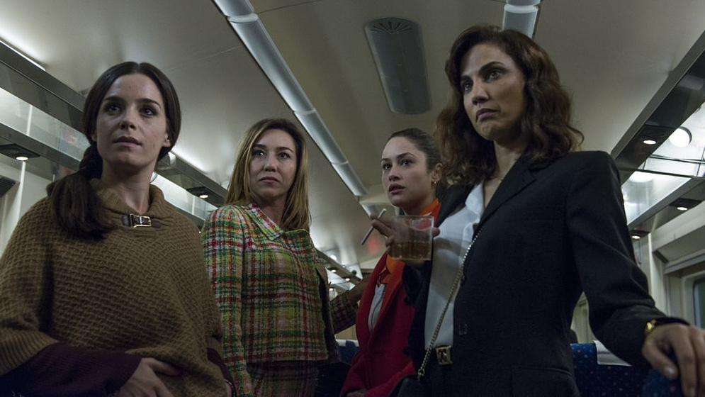Lola Dueñas, Aida Folch, Núria Gago y Toni Acosta en Incidencias