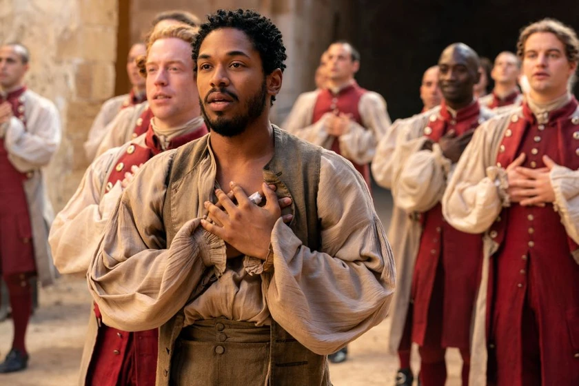 Kelvin Harrison Jr. en cyrano