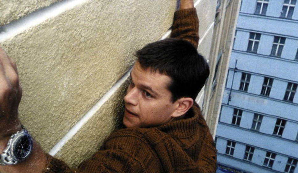Matt Damon en El Caso Bourne