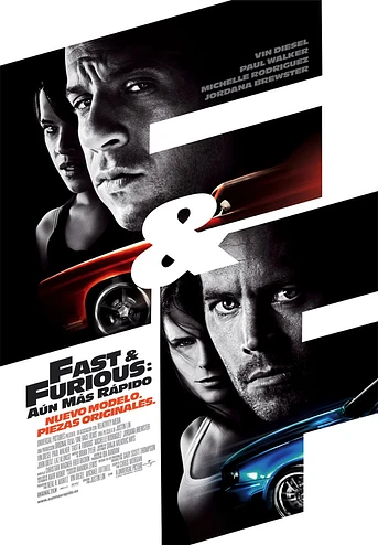 Poster de Fast and Furious. Aún Más Rápido