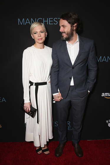 Casey Affleck y Michelle Williams en Manchester frente al mar (Premiere en Los Angeles. 2016)