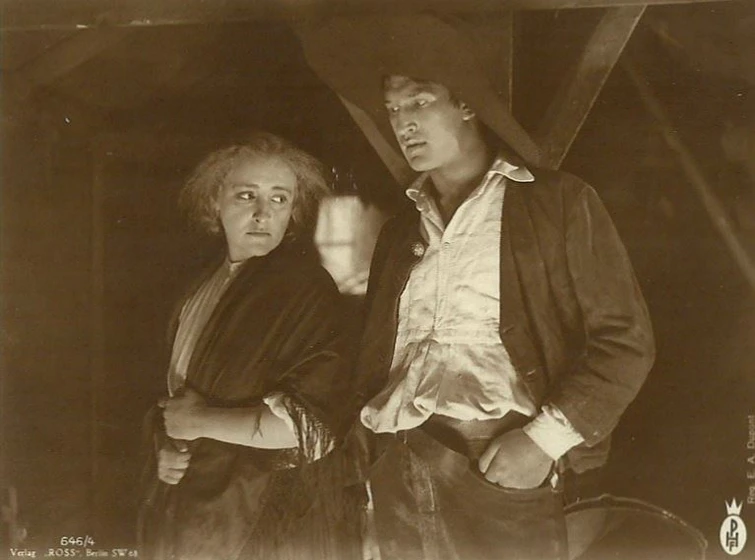 William Dieterle y Henny Porten en die-geierwally