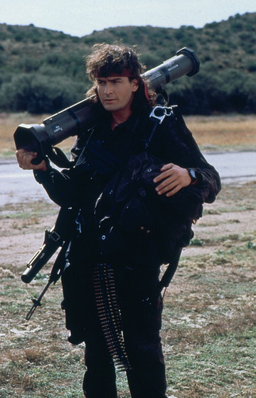 Charlie Sheen en Hot Shots 2