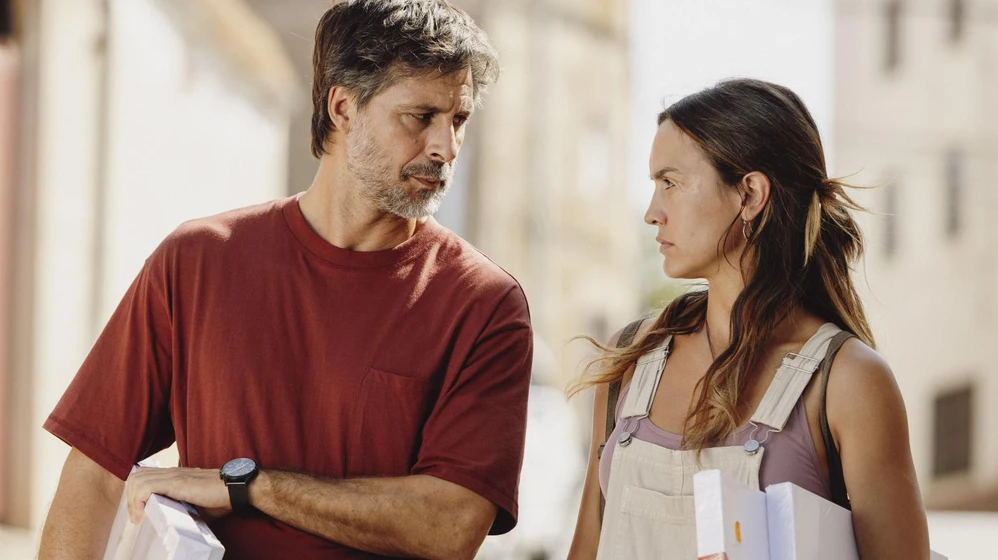 Hugo Silva y Megan Montaner en la-buena-suerte