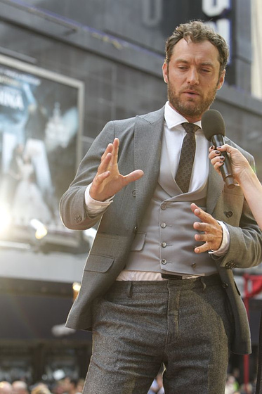 Jude Law en Anna Karenina (Premiere en Londres. Diciembre 2012)