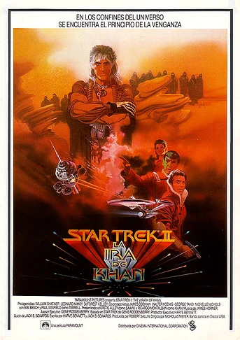 Poster de Star Trek II. La Ira de Khan