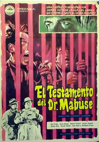 Poster de El Testamento del Dr. Mabuse