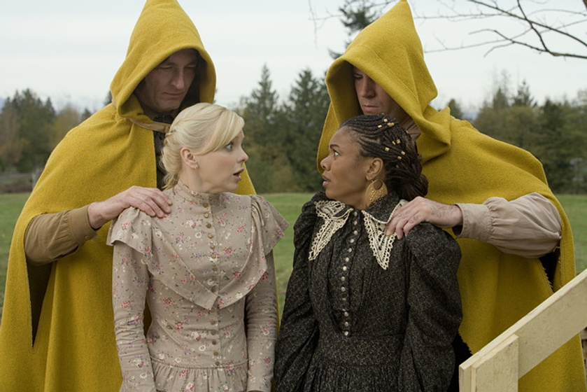 Anna Faris y Regina Hall en Scary Movie 4