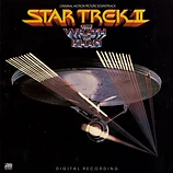 Carátula de la banda de sonido de Star Trek II. La Ira de Khan