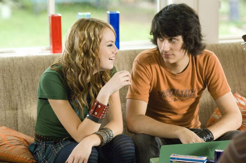 Emma Stone en Un Rockero de pelotas
