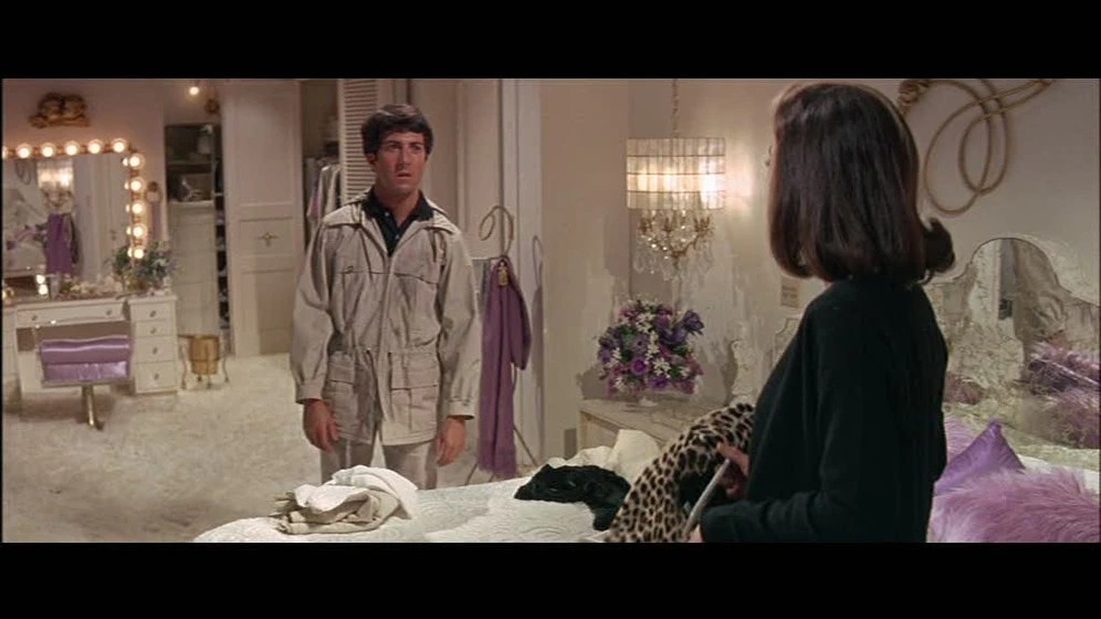 Dustin Hoffman en el-graduado