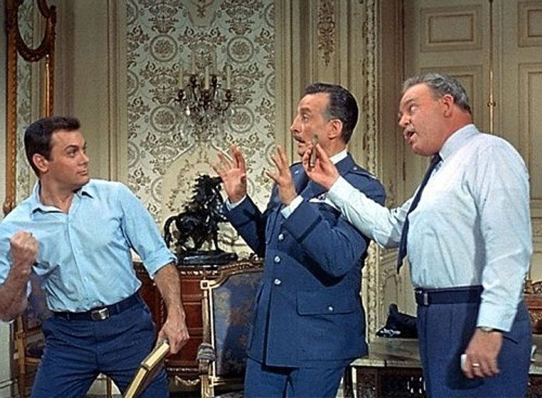 Tony Curtis en Bromas con mi mujer ¡No!