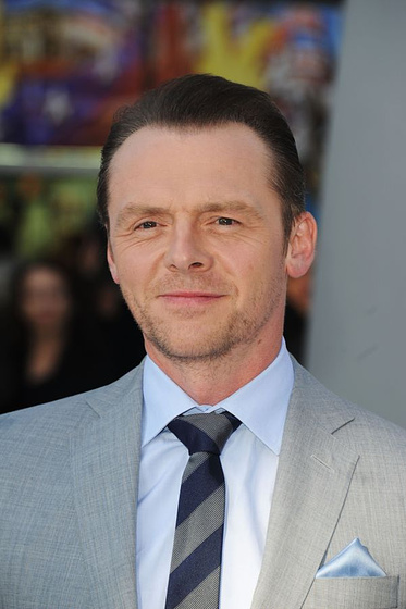 Simon Pegg en Star Trek. En la oscuridad (Premiere en Londres. Mayo 2013)
