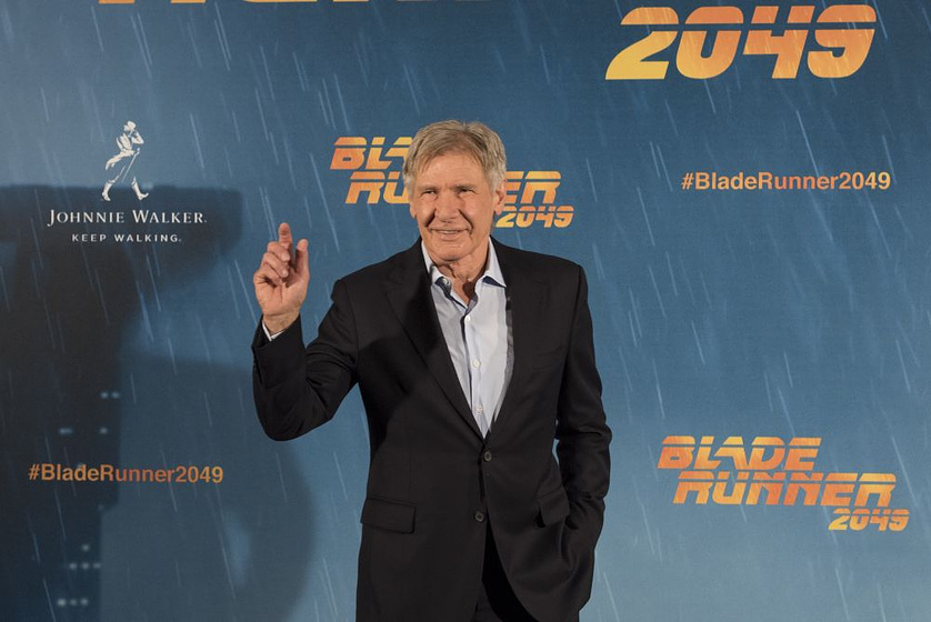 Harrison Ford [I] en Blade Runner 2049 (Photocall en Madrid. Septiembre 2017)