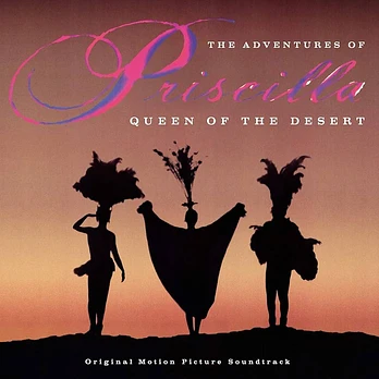 Carátula de la banda de sonido de Las Aventuras de Priscilla, Reina del Desierto