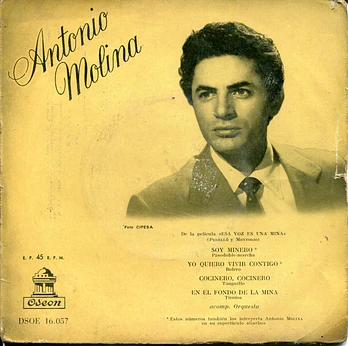 Carátula de la banda de sonido de Esa Voz es una Mina