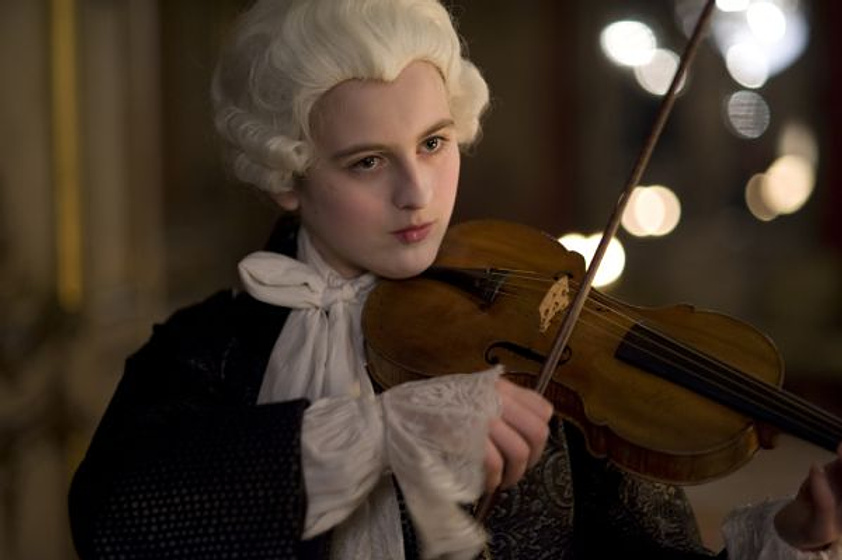 Marie Féret en Nannerl, la hermana de Mozart