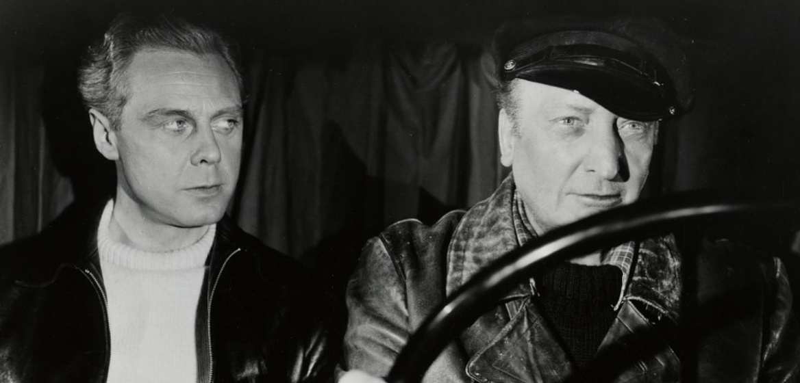 Hans Albers y Marius Goring en Nachts auf den Straßen